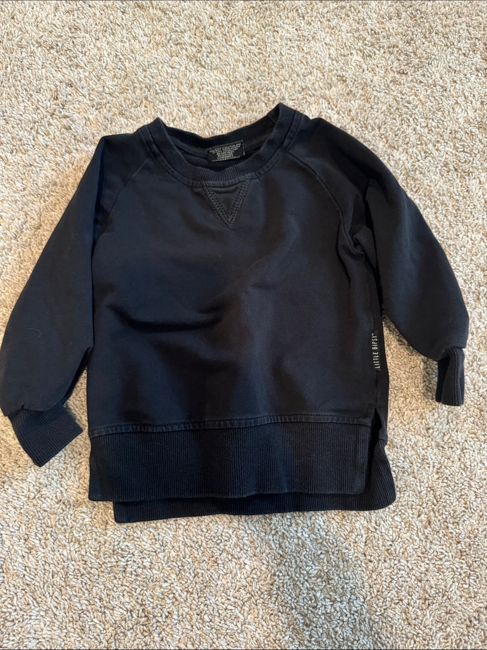 Little Bipsy Crewneck- 12/18 months